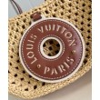 LV Croissant MM Borse Imitazioni Raffia Naturale M24811