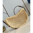 LV Croissant MM Borse Imitazioni Raffia Naturale M24811