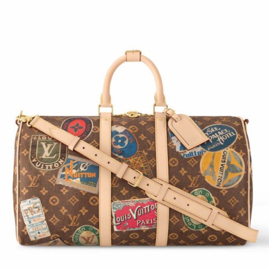 LV Keepall Bandouliere 45 Borsa Monogram Tela M24960