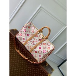 LV Keepall Bandouliere 45 Borsa Monogram Tiles Tela M11251