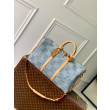 LV Keepall Bandouliere 50 Borse Replica Damier Denim 3D Tela N40739 LV Keepall Bandouliere 50 Borse Replica Damier Denim 3D Tela N40739