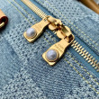 LV Keepall Bandouliere 50 Borse Replica Damier Denim 3D Tela N40739 LV Keepall Bandouliere 50 Borse Replica Damier Denim 3D Tela N40739