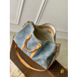 LV Keepall Bandouliere 50 Borse Replica Damier Denim 3D Tela N40739 LV Keepall Bandouliere 50 Borse Replica Damier Denim 3D Tela N40739