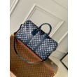 LV Keepall Bandouliere 50 Borse Firmate Replica Monogram Shadow M24953