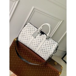 LV Keepall Bandouliere 50 Borsa Monogram Shadow M24954