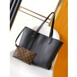 LV Low Key Cabas MM Borse Replica Nero M25341