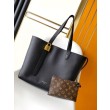 LV Low Key Cabas MM Borse Replica Nero M25341
