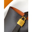 LV Low Key Cabas MM Borse Replica Nero M25341