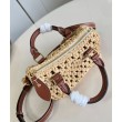 LV Nano Speedy Bora Pari all'originale replica Raffia Naturale M83525