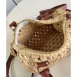 LV Nano Speedy Bora Pari all'originale replica Raffia Naturale M83525