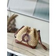 LV Noe BB Borse Replica Rafia Naturale M24722