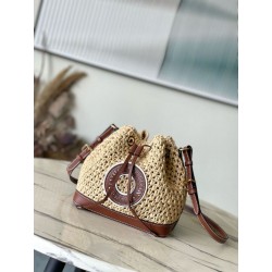 LV Noe BB Borse Replica Rafia Naturale M24722