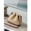 LV Noe BB Borse Replica Rafia Naturale M24722