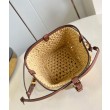 LV Noe Purse Borsa Raffia Naturale M83521