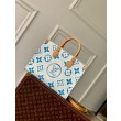 LV OnTheGo MM Borsa Monogram Tiles Tela M11262
