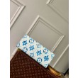 LV OnTheGo MM Borsa Monogram Tiles Tela M11262
