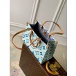LV OnTheGo MM Borsa Monogram Tiles Tela M11262