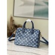 LV Speedy Bandouliere 25 Borsa Monogram Denim M59609