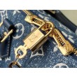 LV Speedy Bandouliere 25 Borsa Monogram Denim M59609