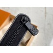 Alta gamma replica LV Zippy Portafoglio Vertical Monogram Shadow M81384