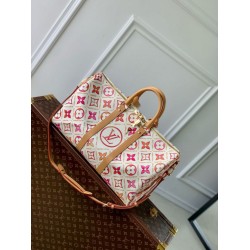 Louis Vuitton Keepall Bandouliere 45 Borsa Monogram Tiles Tela M11251 Louis Vuitton Keepall Bandouliere 45 Borsa Monogram Tiles Tela M11251