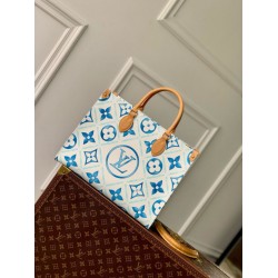 Louis Vuitton OnTheGo MM Borsa Monogram Tiles Tela M11262 Louis Vuitton OnTheGo MM Borsa Monogram Tiles Tela M11262