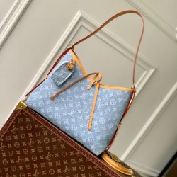 Replica Perfette Borsa Louis Vuitton CarryAll PM Monogram Denim M11462 imitazioni