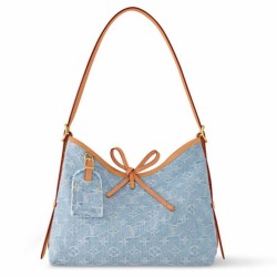 Replica Perfette Borsa Louis Vuitton CarryAll PM Monogram Denim M11462 imitazioni
