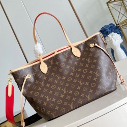 Replica Perfette LV Neverfull Bandouliere Inside Out MM Borse  M12096 imitazioni