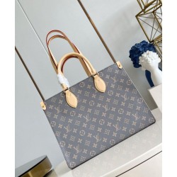 LV OnTheGo MM Bora Pari all'originale replica Grigio M12415