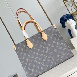 LV OnTheGo MM Bora Pari all'originale replica Grigio M12415 Replica qualità specchio Replica Perfette LV OnTheGo MM Bora Pari all'originale replica Grigio M12415 imitazioni