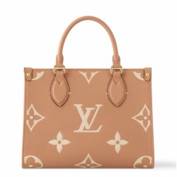 Replica Perfette Louis Vuitton Onthego PM Bora Pari all'originale replica Bicolor M12513 imitazioni