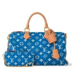 Replica Perfette LV Speedy P9 Bandouliere 40 Imitazioni borse griffate Monogram M24418 imitazioni