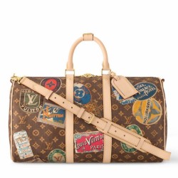 Replica Perfette LV Keepall Bandouliere 45 Borsa Monogram Tela M24960 imitazioni