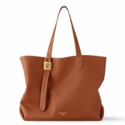 Borsa Louis Vuitton Low Key Cabas MM Marrone M25342