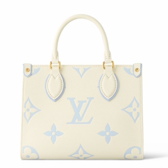 LV Onthego PM Borsa Bicolor M46833 Replica qualità specchio Replica Perfette LV Onthego PM Borsa Bicolor M46833 imitazioni