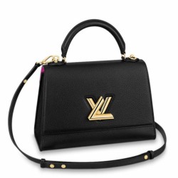 Borsa Louis Vuitton Twist One Handle nera M57090