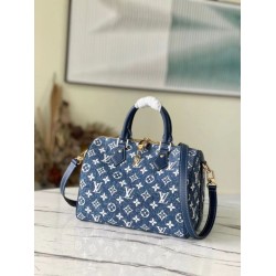 LV Speedy Bandouliere 25 Borsa Monogram Denim M59609