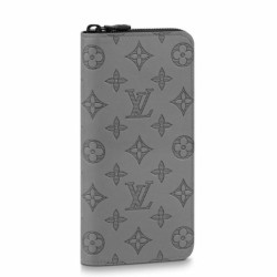 Replica Perfette Alta gamma replica LV Zippy Portafoglio Vertical Monogram Shadow M81384 imitazioni