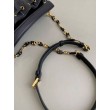 Borsa a Secchiello Dior Piccola Jolie Pelle di Agnello Macrocannage Nero