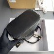 Borsa a Secchiello Dior Piccola Jolie Pelle di Agnello Macrocannage Nero