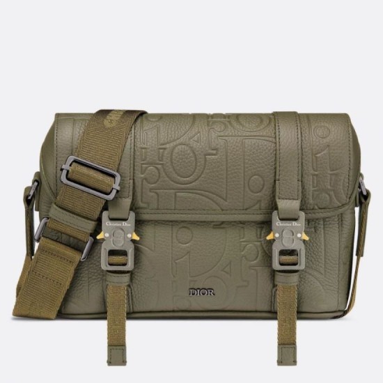 Borsa a tracolla Dior Hit the Road Flap Khaki Gravity