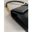 Borsa Dior 30 Montaigne East-West con catena Pelle di vitello nera