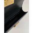Borsa Dior 30 Montaigne East-West con catena Pelle di vitello nera