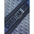 Borsa Dior grande Book Tote Blue Denim Oblique Jacquard