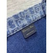 Borsa Dior grande Book Tote Blue Denim Oblique Jacquard