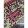Borsa Dior grande Dioriviera Book Tote in rafia con ricamo Toile de Jouy Sauvage rosa
