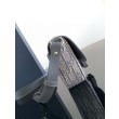 Borsa Dior Mini Saddle Messenger Grigio Obliquo Jacquard e pelle di vitello
