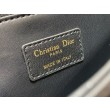 Borsa Dior Miss Dior con manico superiore Pelle di agnello Cannage nera