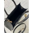 Qualità superiore replica Dior piccola book tote con tracolla Pelle di vitello macrocannage nera